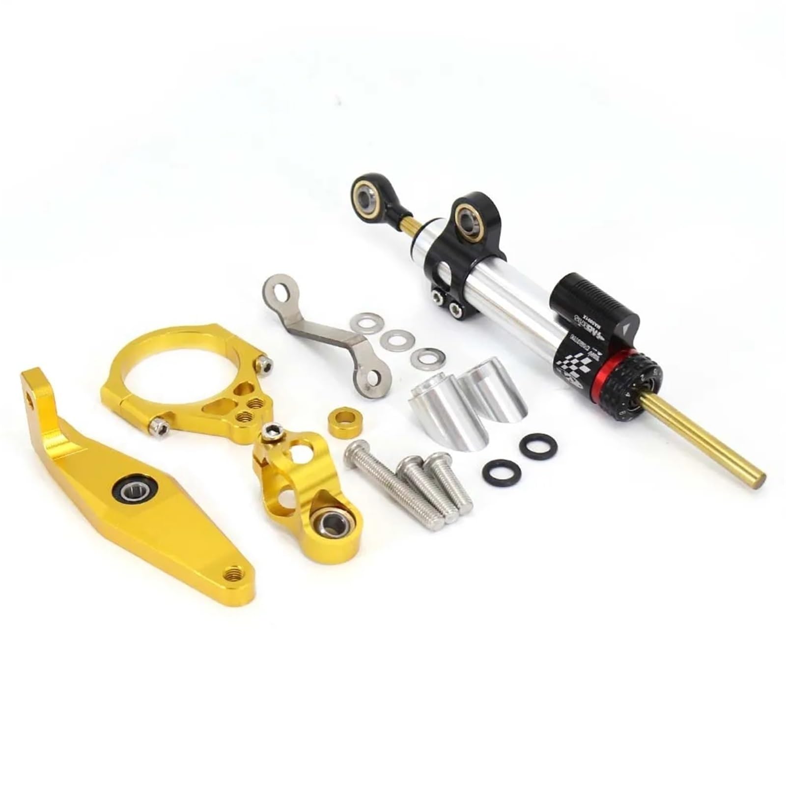 Für Y┐AMAHA MT09 Mt09 SP MT09 MT09 SP 2021 2022 2023 Motorräder Zubehör Lenkung Stabilisieren Dämpfer Halterung Montage Kit Motorrad Lenkungsdämpfer(Q) von BOSDF