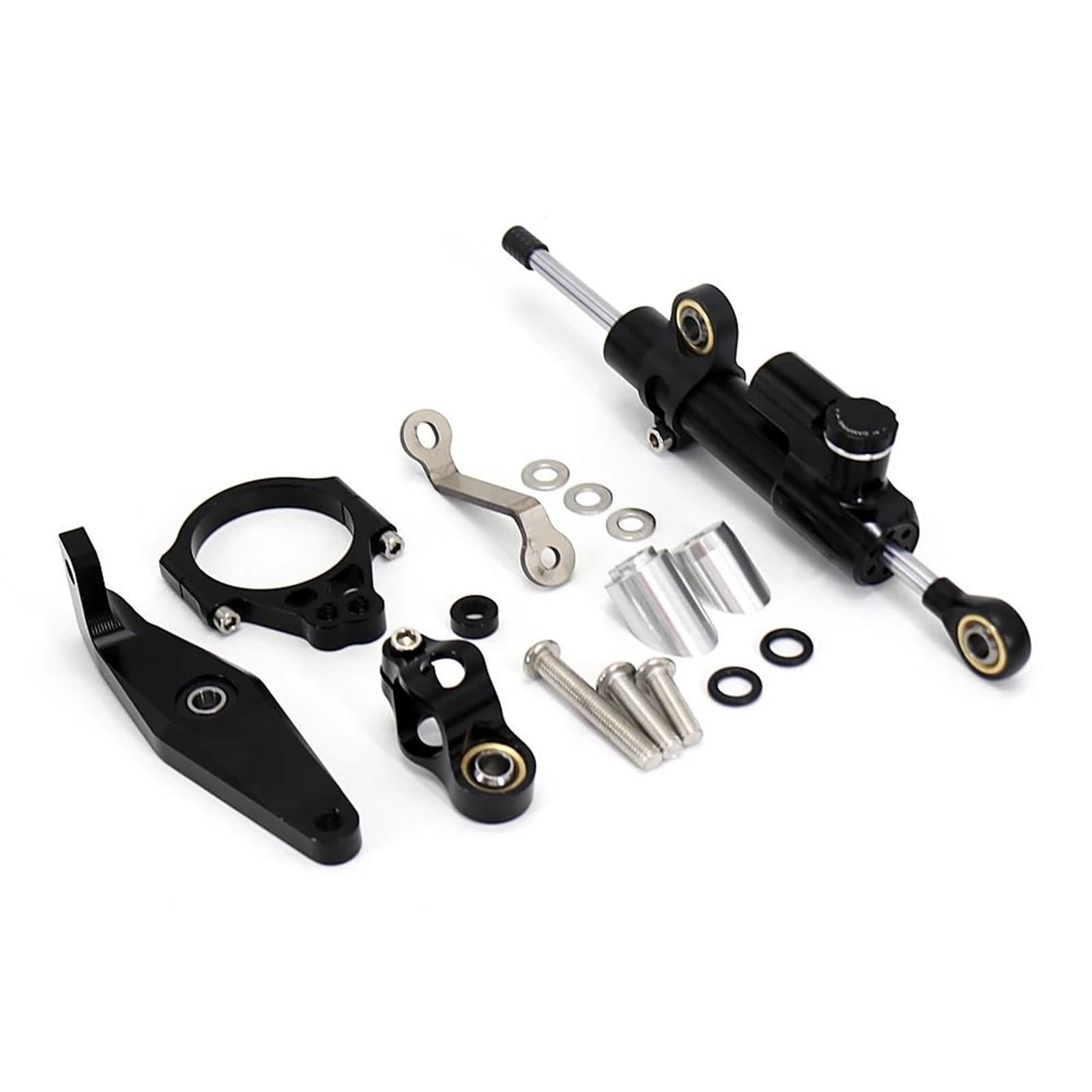 Für Y┐AMAHA Mt09 Mt 09 MT 09 MT09 SP MT-09 SP 2021 2022 2023 CNC Motorrad Zubehör Lenkung Stabilisieren Dämpfer Halterung Motorrad Lenkungsdämpfer(A) von BOSDF