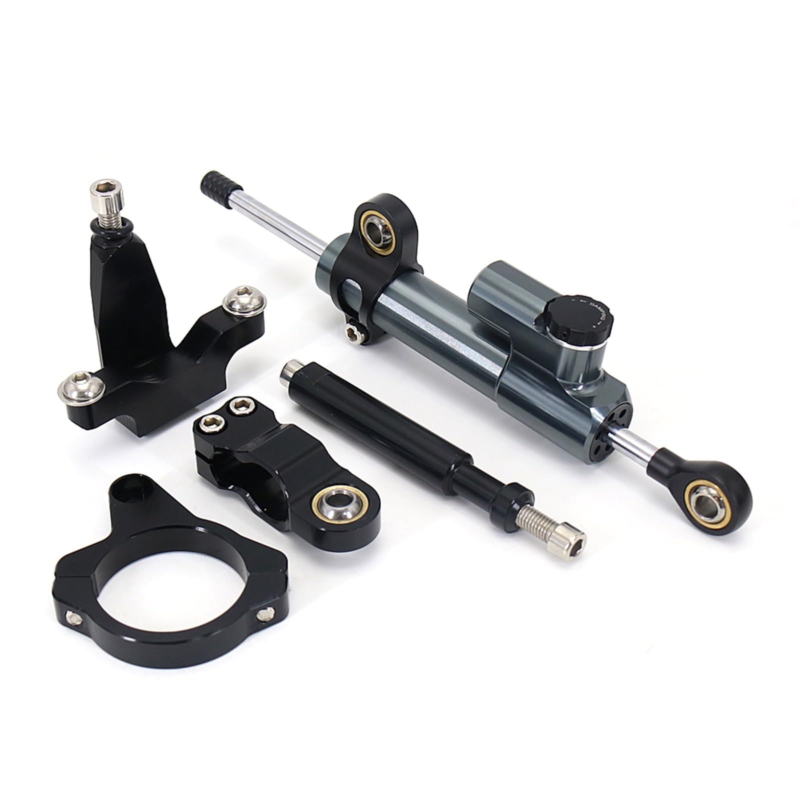 Für Y┐amaha YZF R7 YZF r7 2021 2022 2023 Motorradzubehör Lenkungsdämpfer Stabilisator Halterung Montagesatz Motorrad Lenkungsdämpfer(B) von BOSDF