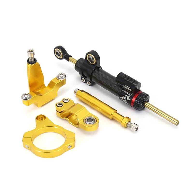 Für Y-amaha YZF R7 YZF r7 2021 2022 2023 Motorradzubehör Lenkungsdämpfer Stabilisator Halterung Montagesatz Motorrad Lenkungsdämpfer(T) von BOSDF