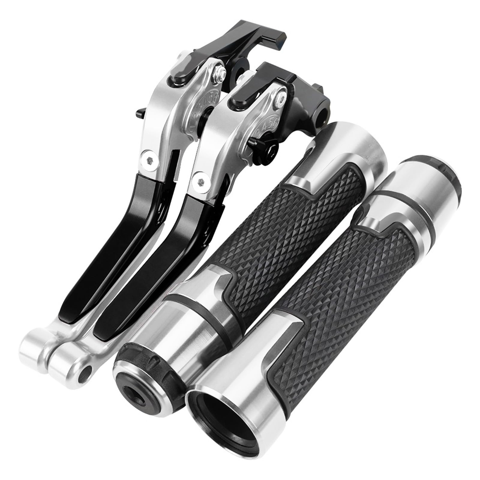 Motorrad Bremshebel Kupplungssatz Motorrad Bremse Kupplung Hebel Lenker Griff bar Handgriffe FÜR K┐AWASAKI Z1000SX 2017 2018 2019 2020 2021 2022 2023 Z 1000SX(B) von BOSDF