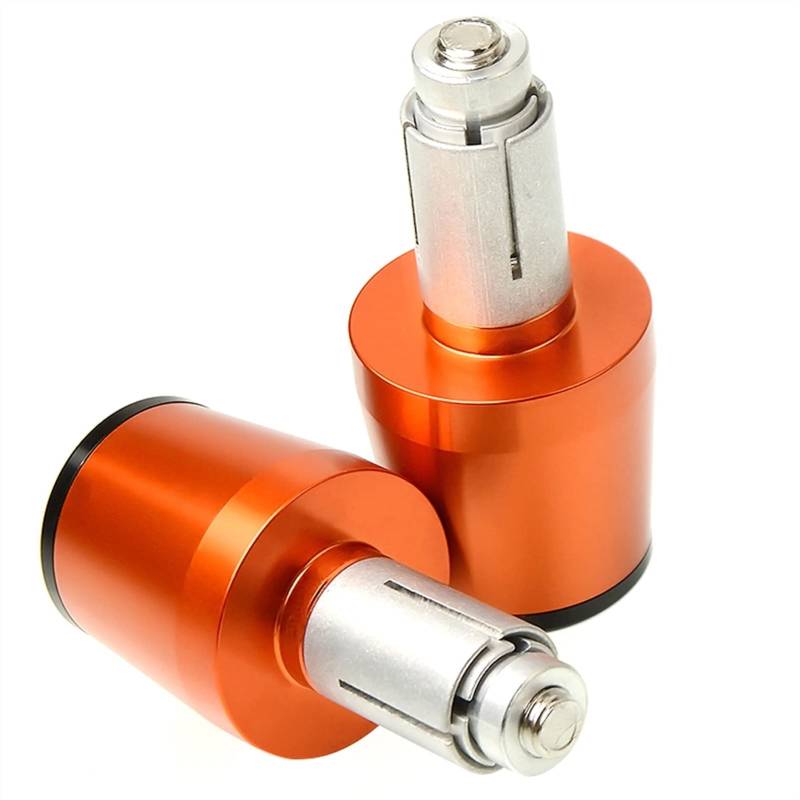 Motorrad Lenkergewichte Für K┐AWASAKI Z650 z650 Z 650 2017 2018 Motorrad Lenkergriffe Motorrad Lenkergriffe Enden Gewichte Grip Cap Plug(Orange) von BOSDF