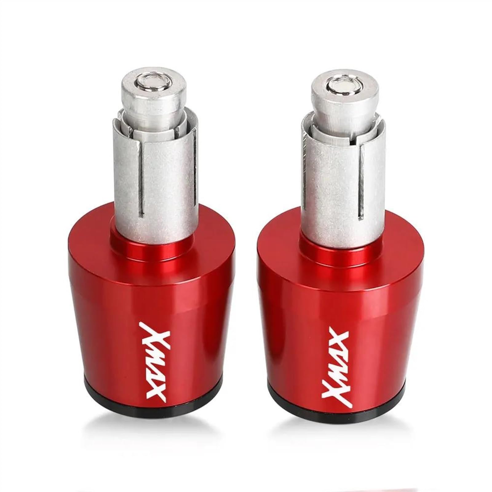 Motorrad Lenkergewichte Für Y┐AMAHA XMAX125/200/250/300/400 Motorrad Lenkerenden 78'' 22MM Lenkergriffe Kappe Anti Vibration Silder Stecker(N) von BOSDF