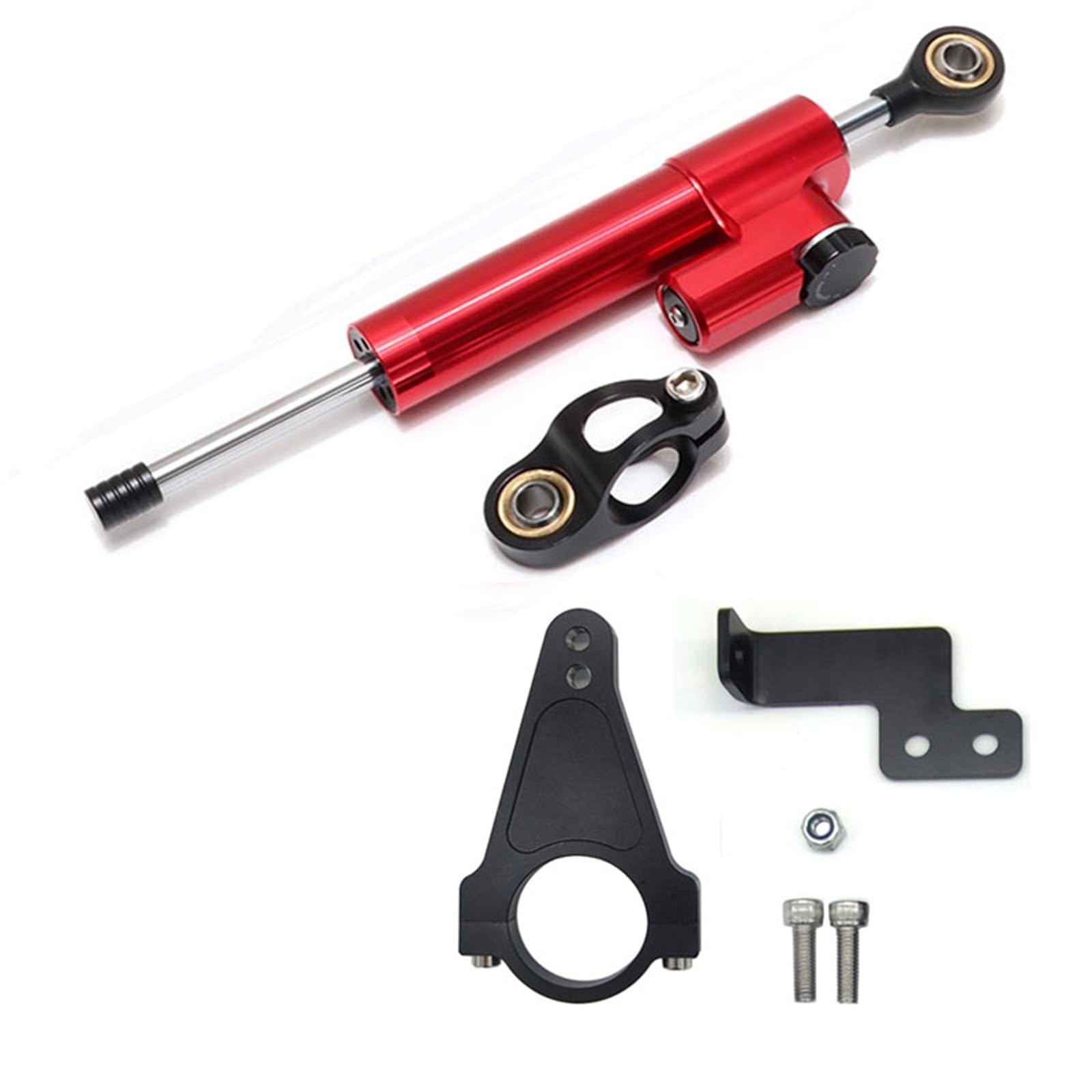 Motorrad Lenkungsdämpfer Für Inxing V7 V5 Elektro-Scooter, Lenkungsdämpfer-Set, Stabilisator-Halterungs-Set, Roller-Stoßdämpfer(Steering Damper I) von BOSDF