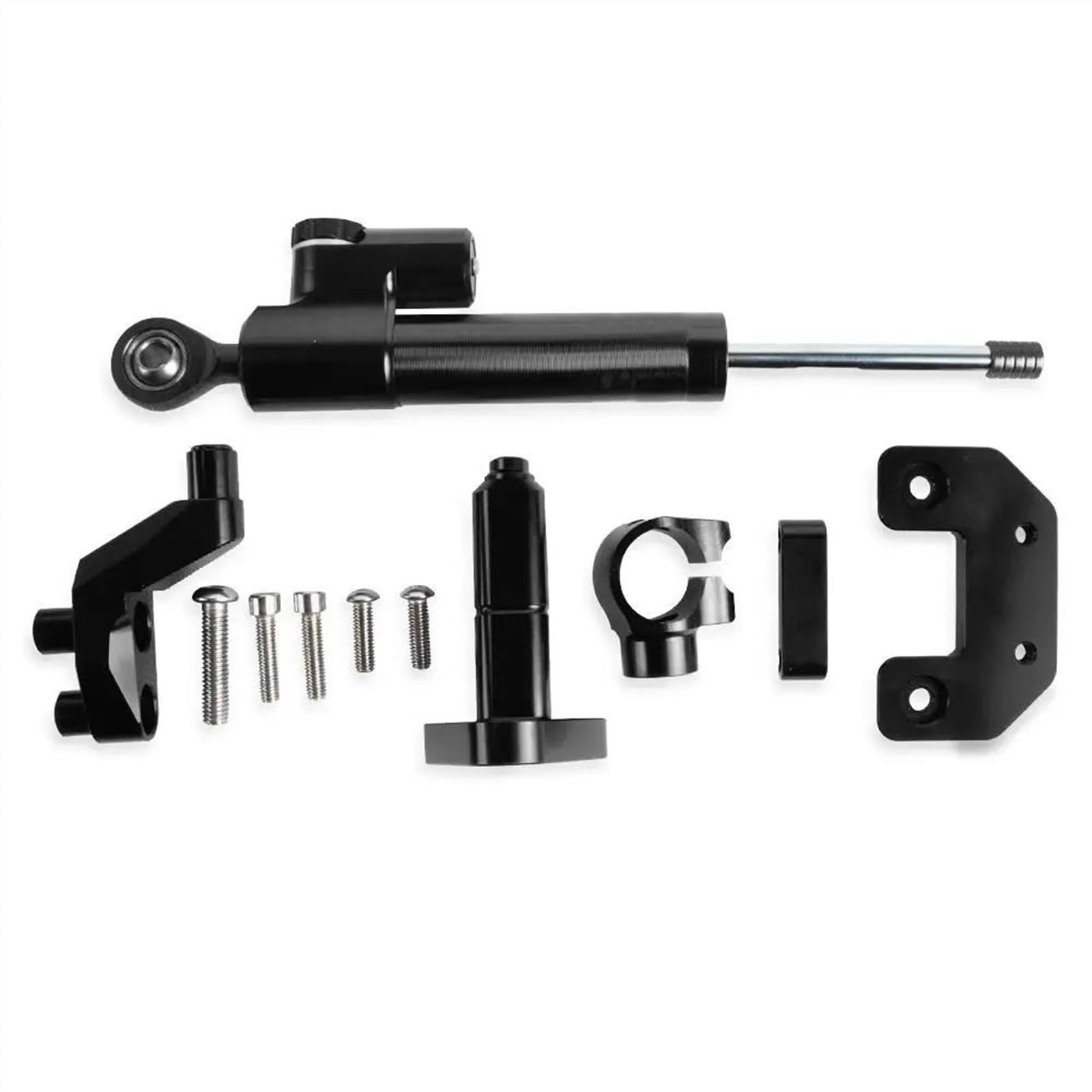 Motorrad Lenkungsdämpfer Für Y┐amaha YZF-R3 YZF R25 YZFR3 YZFR25 2014 2015 2016 2017 Motorrad Stabilisator Lenkungsdämpfer Montagehalterung Stützsatz(A) von BOSDF