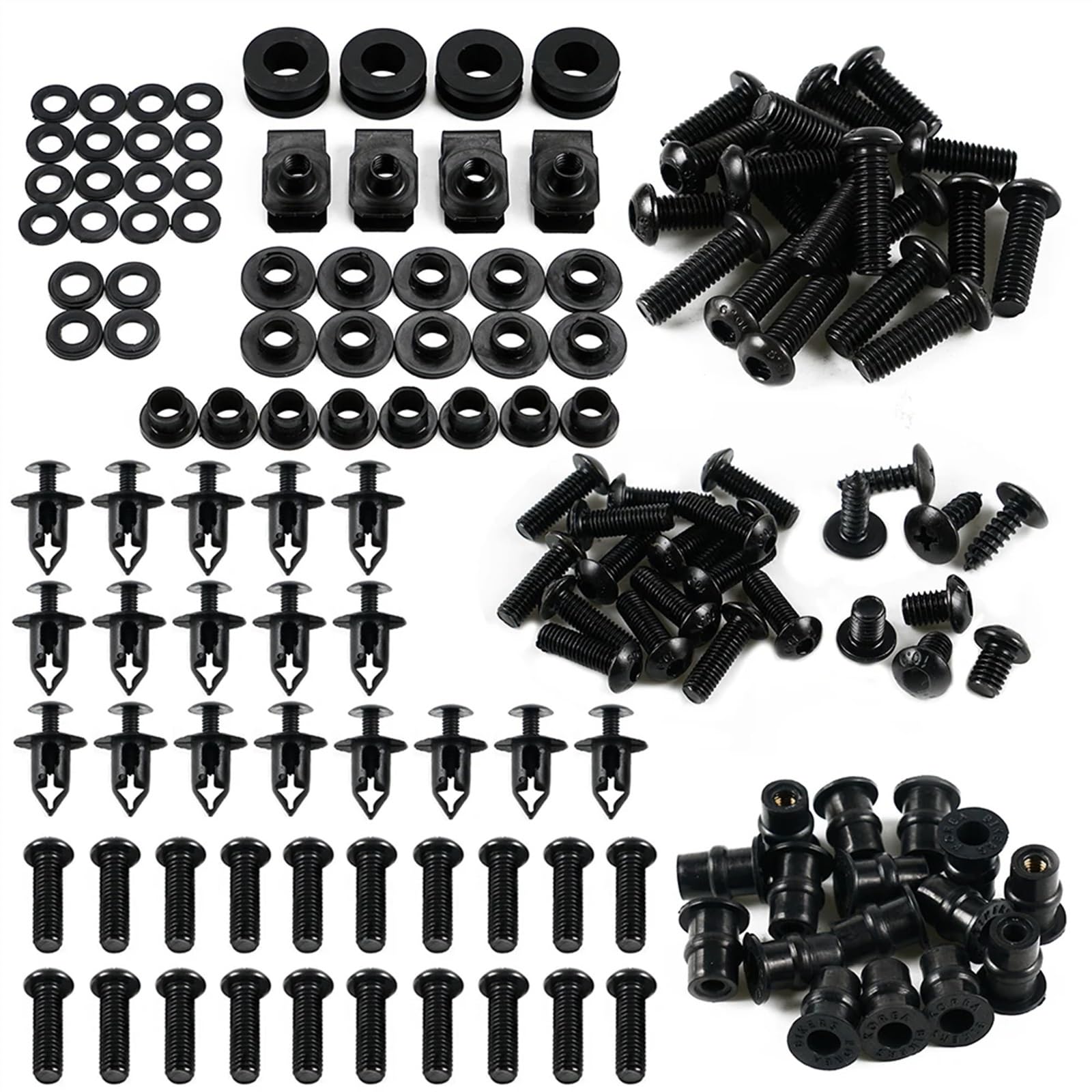 Motorrad Schrauben Set Für H-ONDA CBR1000RR CBR 1000RR 1000 RR 2008 2009 2010 2011 Motorrad-Verkleidungsschraubensatz, Legierungskörperschrauben-Komplettsatz von BOSDF