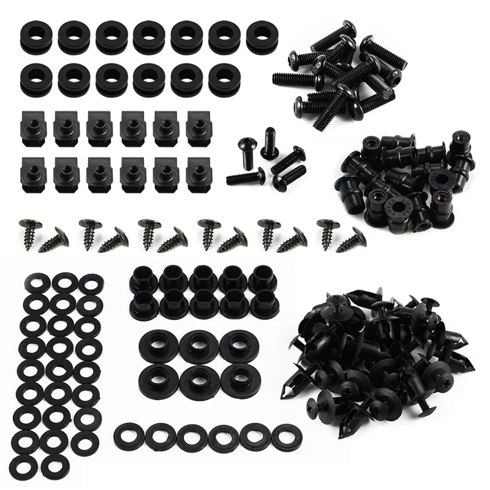 Motorrad Schrauben Set Für H-ONDA CBR600RR CBR600 CBR 600 RR 600RR 2007-2008 Motorradzubehör Verkleidungsbolzensatz Legierungskörperschraube Komplettset von BOSDF