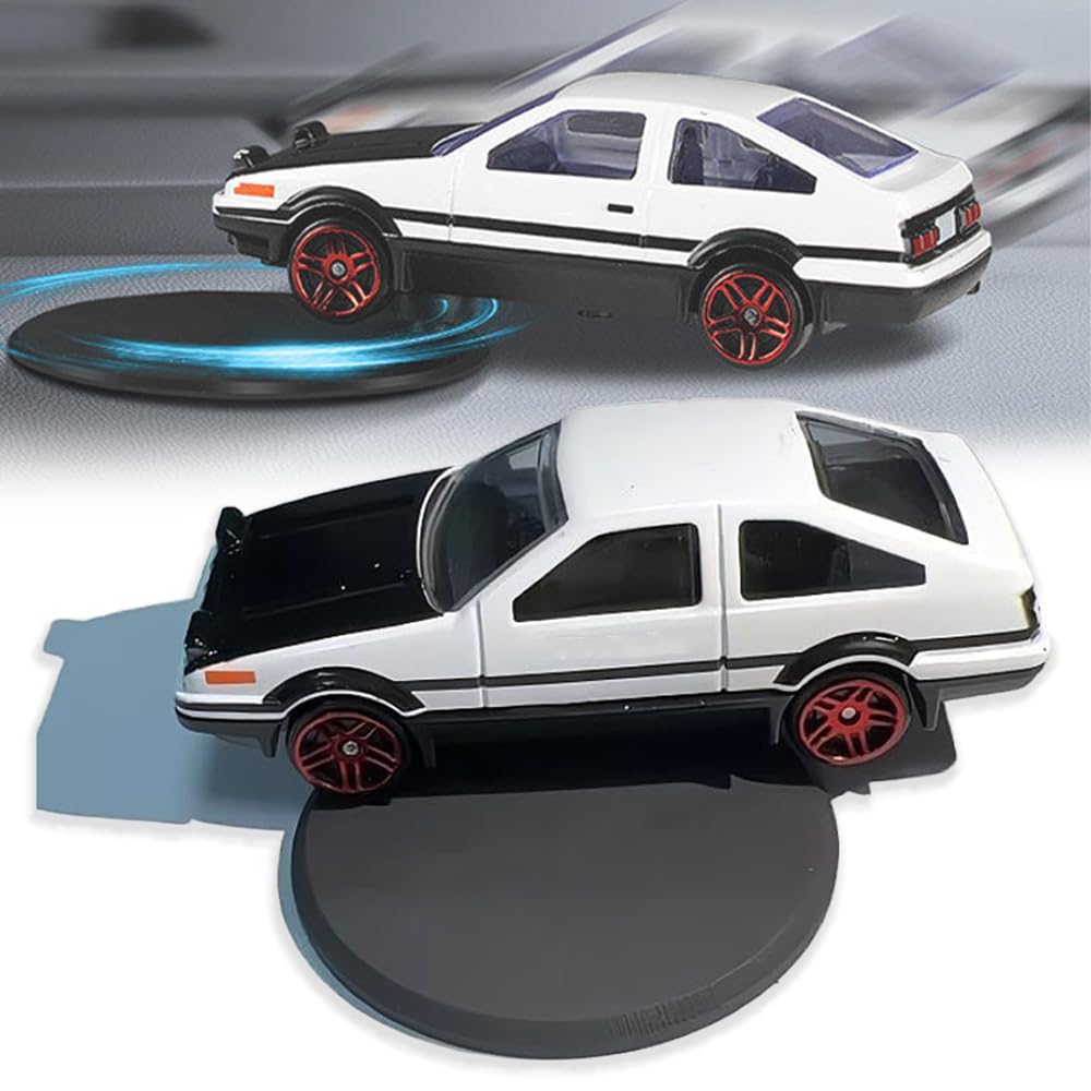 Rotierende Ornamente für Driftautos, Legierungsautomodell AE86 Drift Tail Spin Autoornament, Autoarmaturenbrettdekorationen, Fahrzeugwende und Driftfolge (1PC) von BOSONS