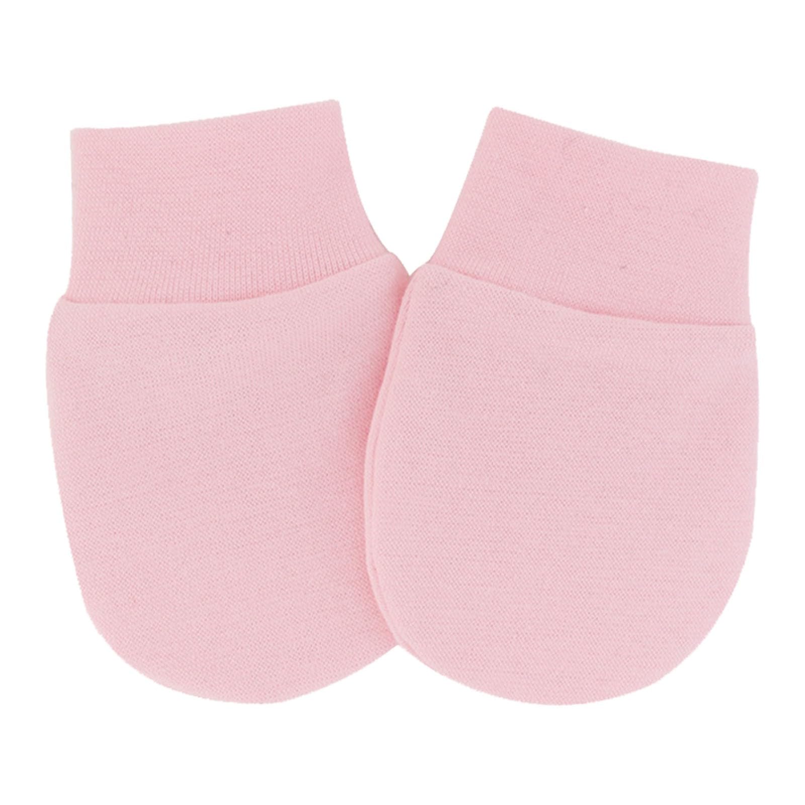 BOTCAM Für 06 Baby Kleinkind Keine Kratzer Fäustlinge Handschuhe Mädchen Handschuhe Baby Unisex Fäustlinge Monate Baumwolle Säuglingshandschuhe Trotzphase (Pink, One Size) von BOTCAM