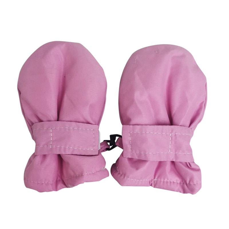 BOTCAM Kleinkind Fäustlinge Winter Wasserdichte Handschuhe Kleinkind Schnee Handschuhe Für Kinder Baby Winter Fäustlinge Für Mädchen Fahrrad Handschuhe Freizeit Kinder (Hot Pink, 6-24 Months) von BOTCAM