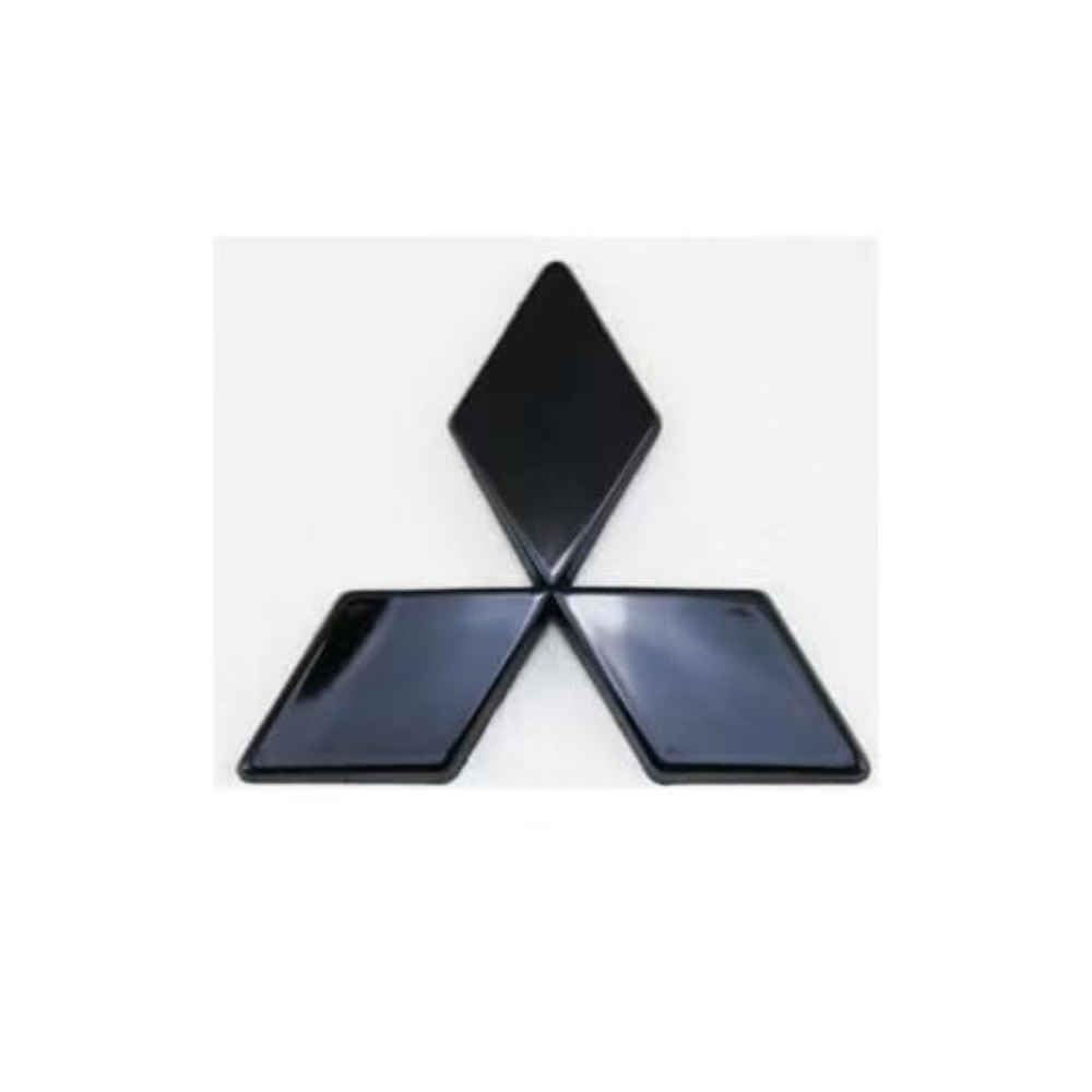 Auto Emblem für Mitsubishi L200 2010-2015,3D Metall Chrom Logo Emblem Badge Aufkleber original Ersatzteil Verschleißteile Kühlergrill Emblem Car Styling,normal-A von BOTIZR
