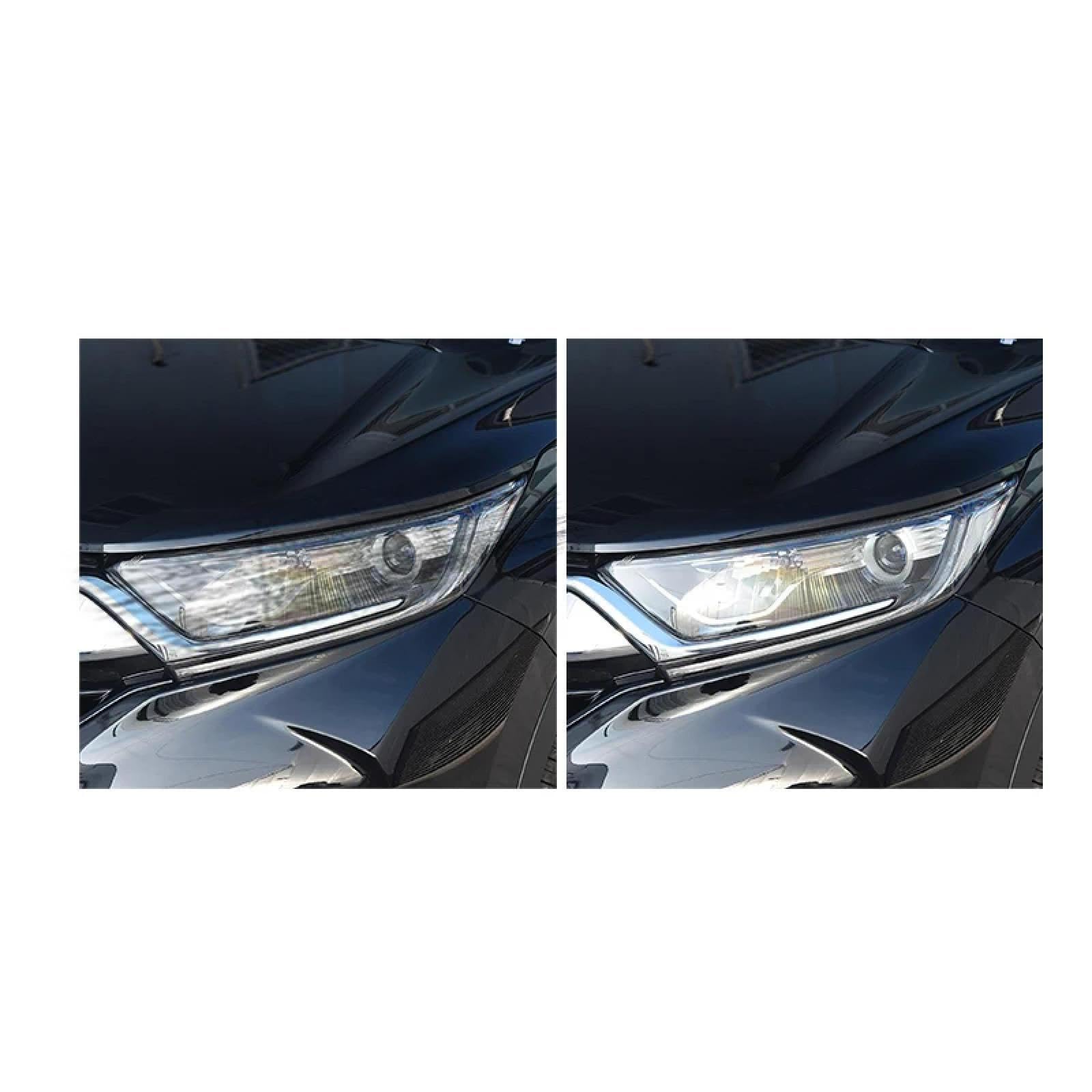 Auto Frontlicht Transparent TPU Aufkleber Scheinwerfer Schutzfolie, Für Ho = nda Fit Civic Accord CR-V Pilot HRV Odyssey, Auto Scheinwerfer Film Zubehör von BOVROTIN