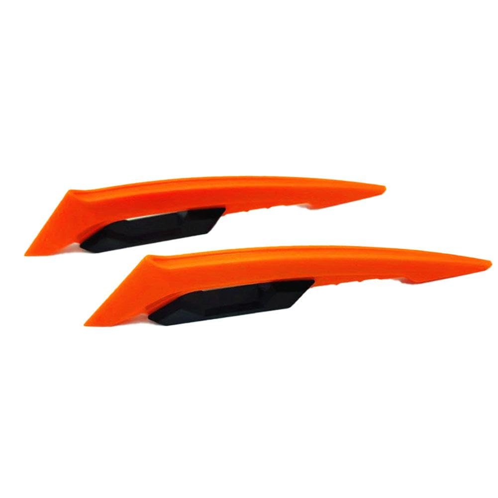 1 Paar Universal Motorrad Winglet Aerodynamischer Spoiler Dynamischer Flügel mit Kleber Roller Dekoration C0v3 für Motorrad Aufkleber von BOWTONG