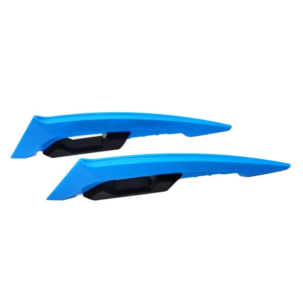 1 Paar Universal Motorrad Winglet Aerodynamischer Spoiler Silikon Dynamische Flügel Dekoration Aufkleber D6V0 Scoo Kleber für Motorrad von BOWTONG