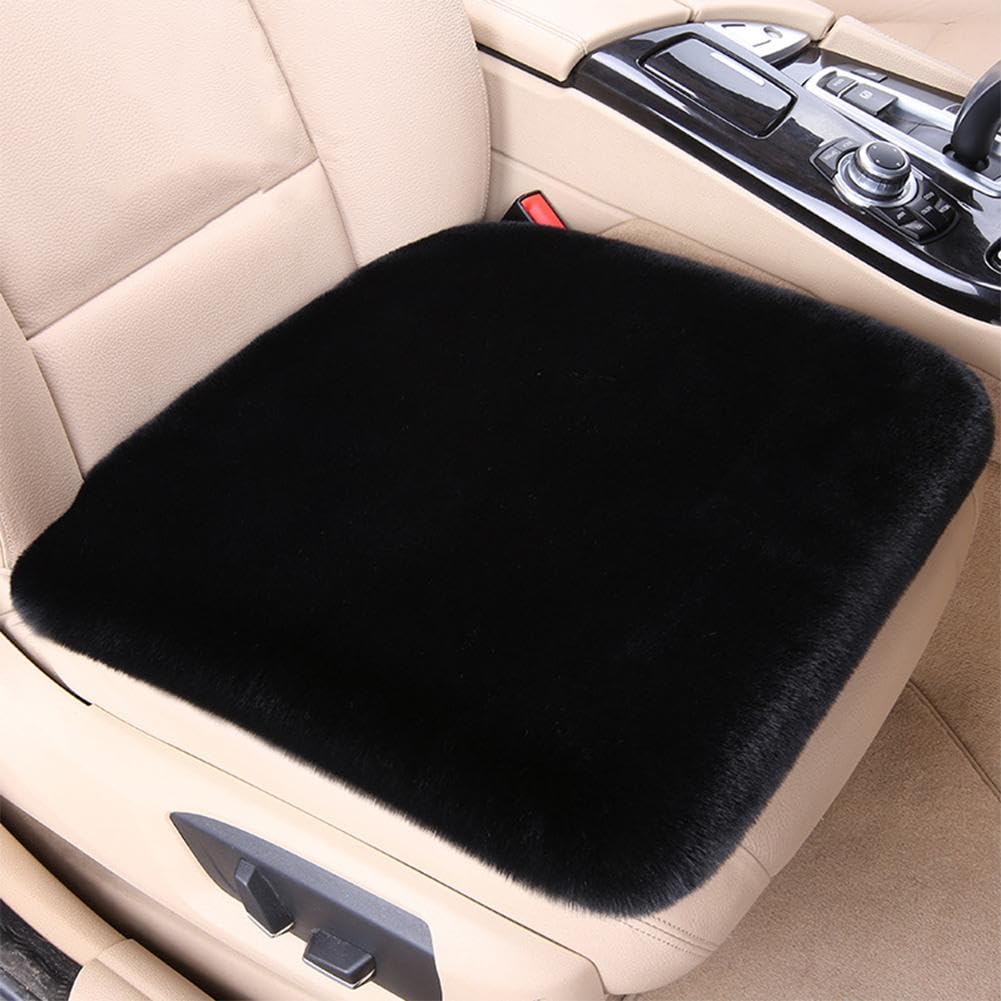 BOWTONG Auto Kissen Fahrer Kissen Winter Warm Flauschige Wolle Auto Pad Zubehör Plüsch Dicke Innenseite R5r2 Bezug von BOWTONG