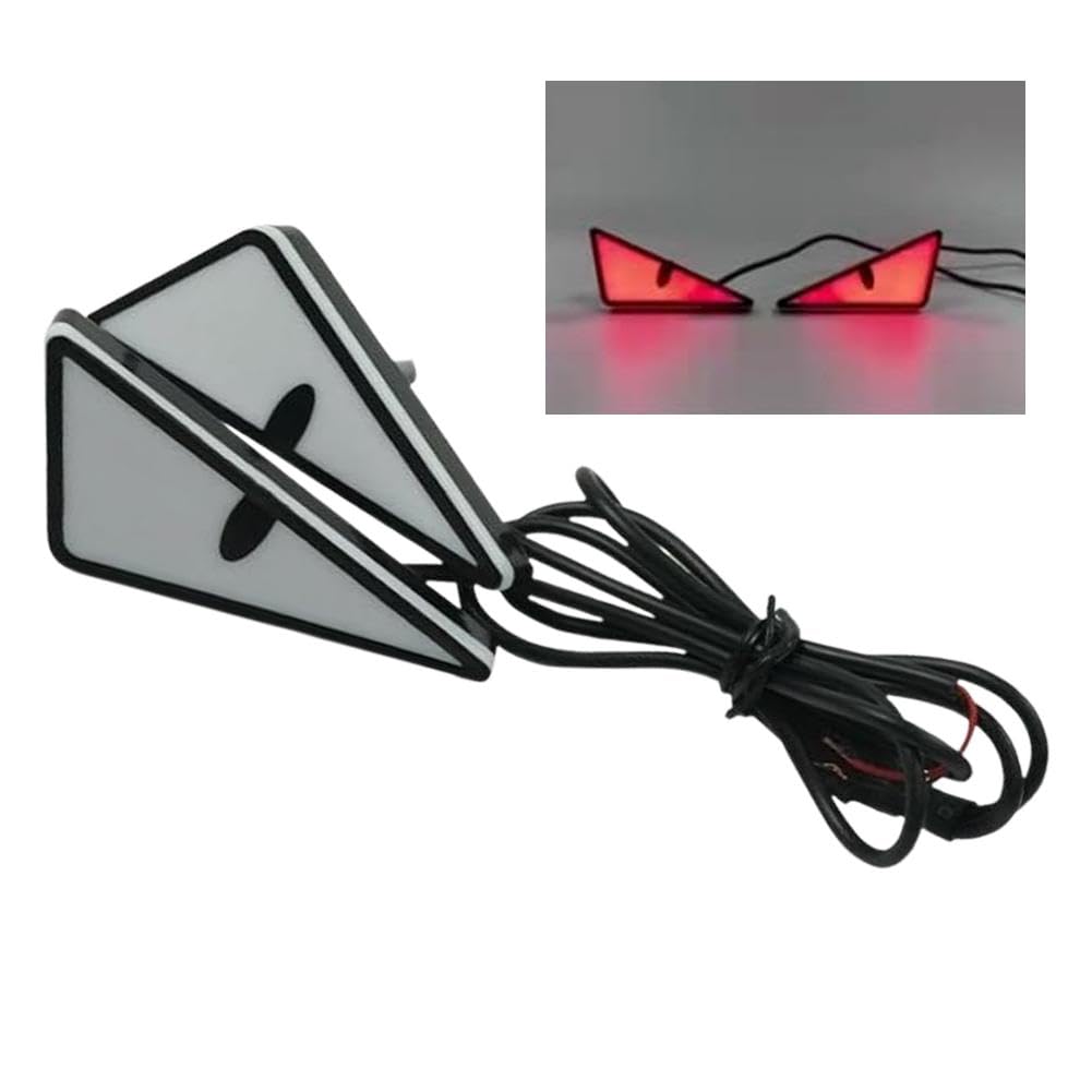 Triangle Devil's Eye USB General Auto Motorrad LED Dynamische Blitzlichter Autozubehör Nebelscheinwerfer Lichter von BOWTONG