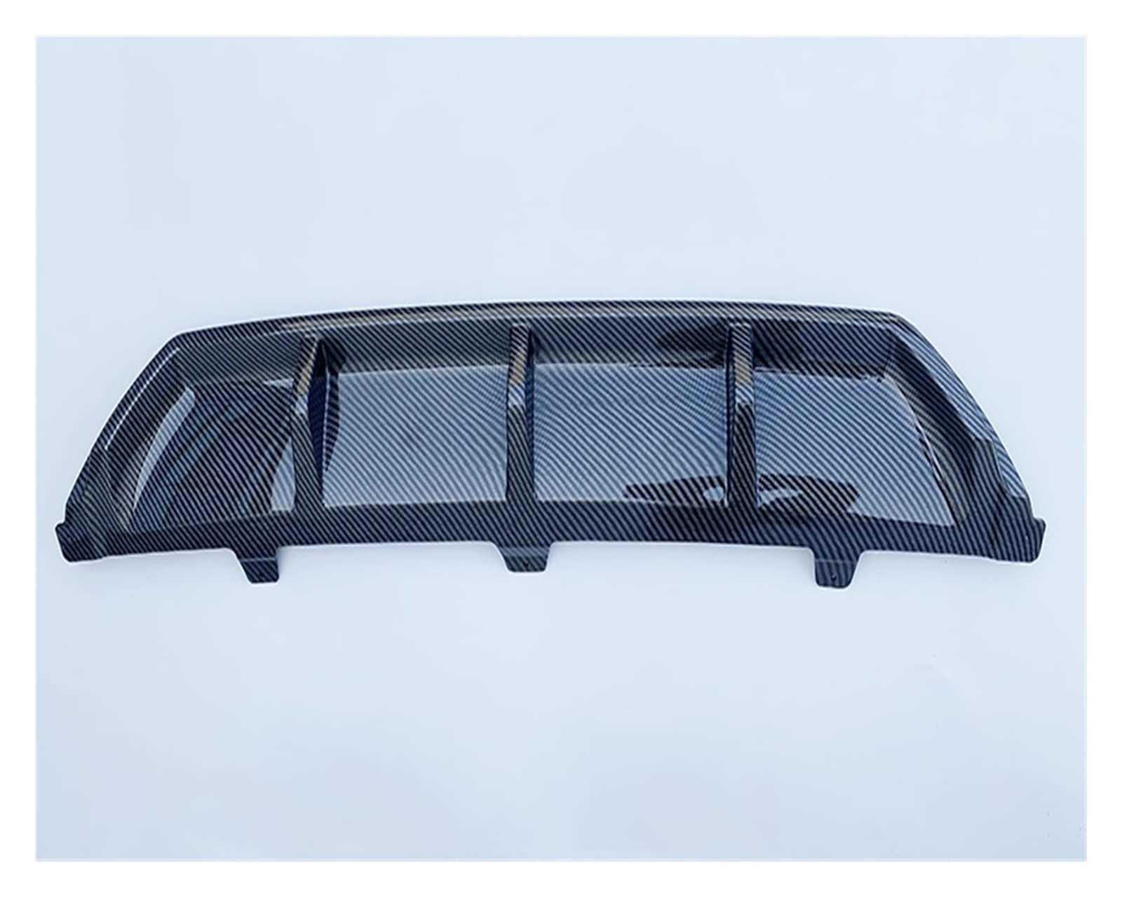 Front- und Heck Kotflügel Set Für Vw für Passat B8 für Variante Spoiler Body Kit GTE 2015~2019 Heckschürze Lippe Stamm Spoiler Auto Zubehör(Carbon Like Fiber) von BOYDREAM