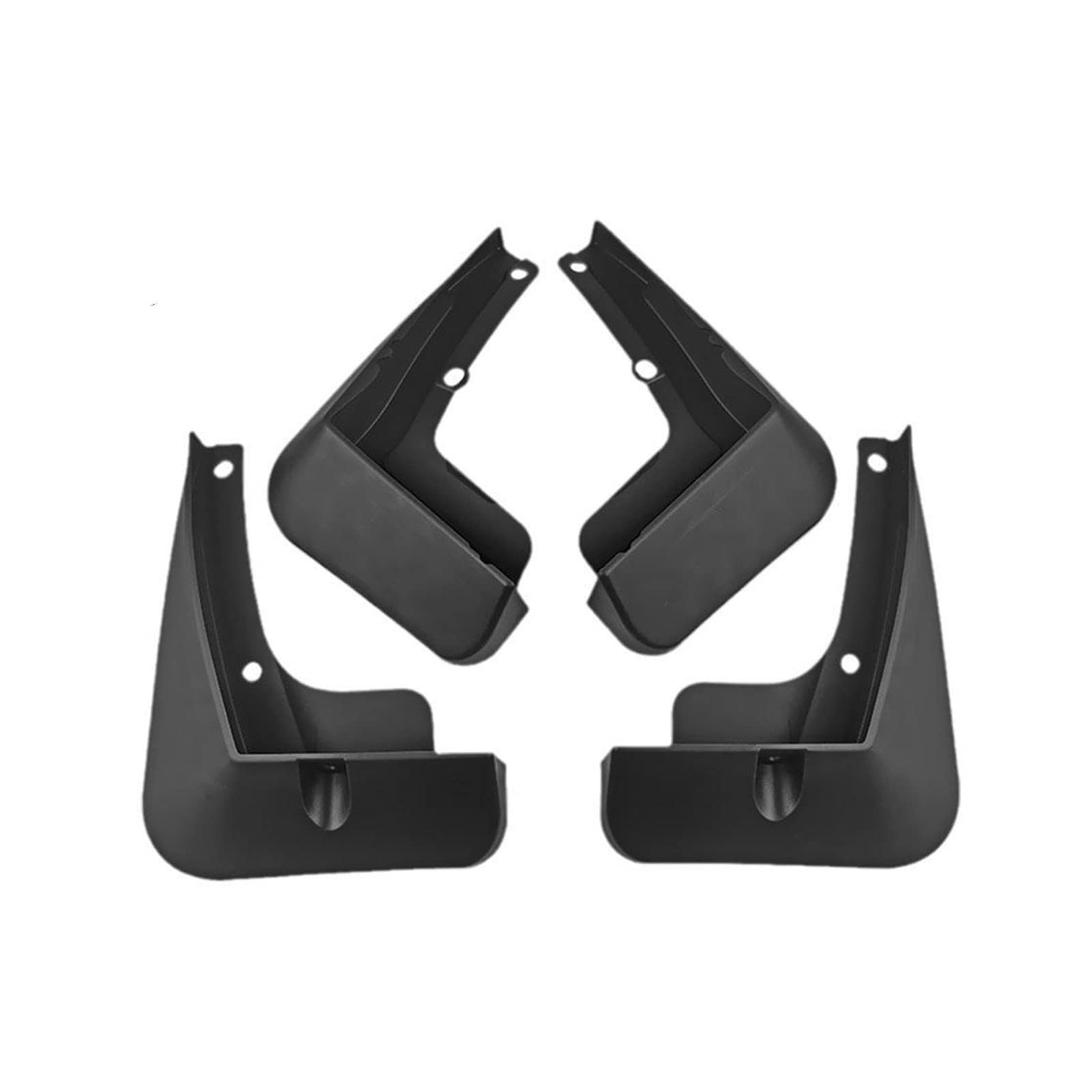 Front- und Heck Kotflügel Set Schmutzfänger Für KIA EV6 2023 Kotflügel Schlamm Flaps Splash Guards Vorne Hinten Räder Schlamm klappen Auto Zubehör 4Pcs P3J1 von BOYDREAM