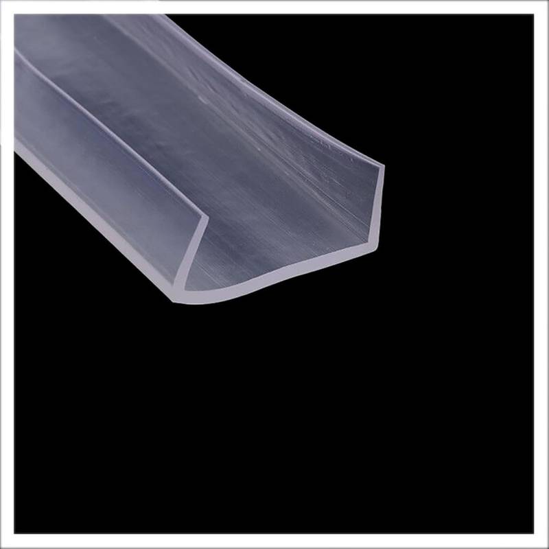 U-Shape Trim Seal Strip Kantenschutz, Transparenter Dichtungsstreifen aus Gummi mit U-Kanal-Kante, 2 m, Wetterschutz, Kantendichtung for Autotüren zur Schalldämmung von Fenstern/Türen(15mm x39mm) von BPABDEITR