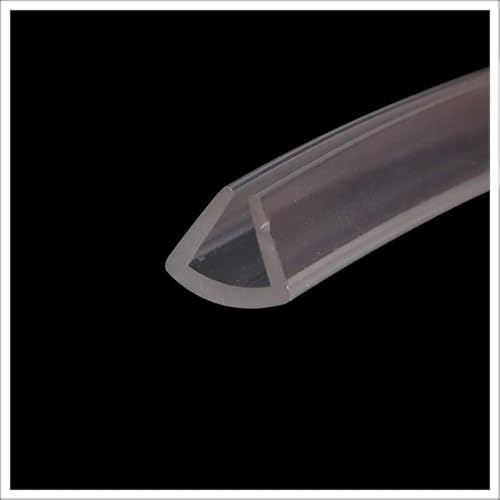 U-Shape Trim Seal Strip Kantenschutz, U-förmiger Gummidichtungsstreifen, 2 m, transparenter Dichtungsstreifen for Zierkanten, deckt scharfe Kanten ab, Kantenschutz for Autotüren(13mm x 12mm) von BPABDEITR