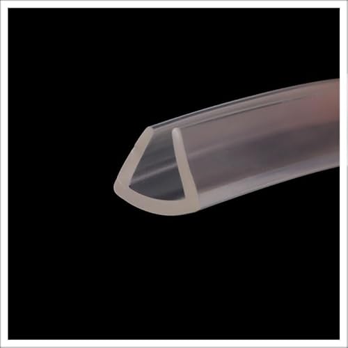 U-Shape Trim Seal Strip Kantenschutz, U-förmiger Gummidichtungsstreifen, 2 m, transparenter Dichtungsstreifen for Zierkanten, deckt scharfe Kanten ab, Kantenschutz for Autotüren(15mm x 20mm) von BPABDEITR