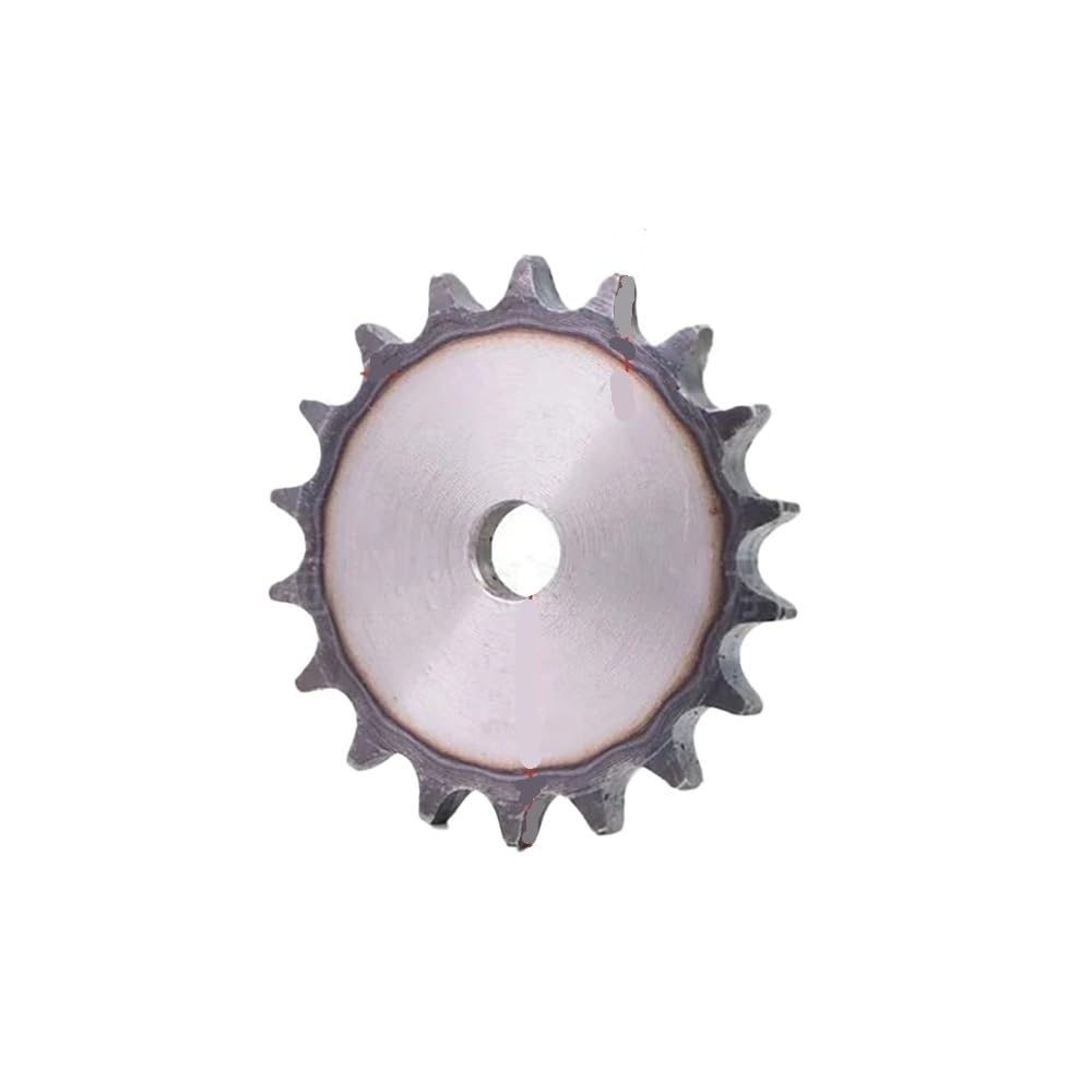 BPBZUTUMDZ 06B Prozessloch-Rollenkettenrad 10–45 Zähne A3-Stahl Teilung 9,525 mm Dicke 5 mm Flachkettenrad Industrielles Antriebskettenrad(06B 32 Teeth) von BPBZUTUMDZ