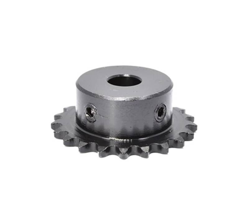 BPBZUTUMDZ 1 STÜCKE 20T-30T 04C Kettenrad Bohrung 6mm-16mm Industrielles Kettenrad Motor Kettenantrieb Kettenrad Zahnteilung 6,35mm 45# Stahl(10mm,22 Teeth) von BPBZUTUMDZ