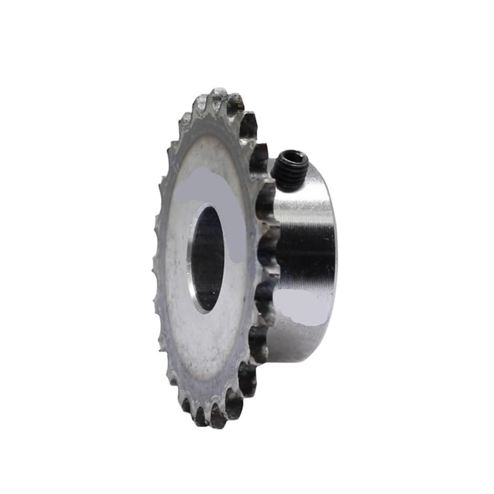 BPBZUTUMDZ 1 Stück 10–24 Zähne 04C Kettenrad 45# Stahl 6 mm – 15 mm Bohrung Industrielles Kettenrad Motor Kettenantrieb Kettenrad Zahnteilung 6,35 mm(10mm,23 Teeth) von BPBZUTUMDZ