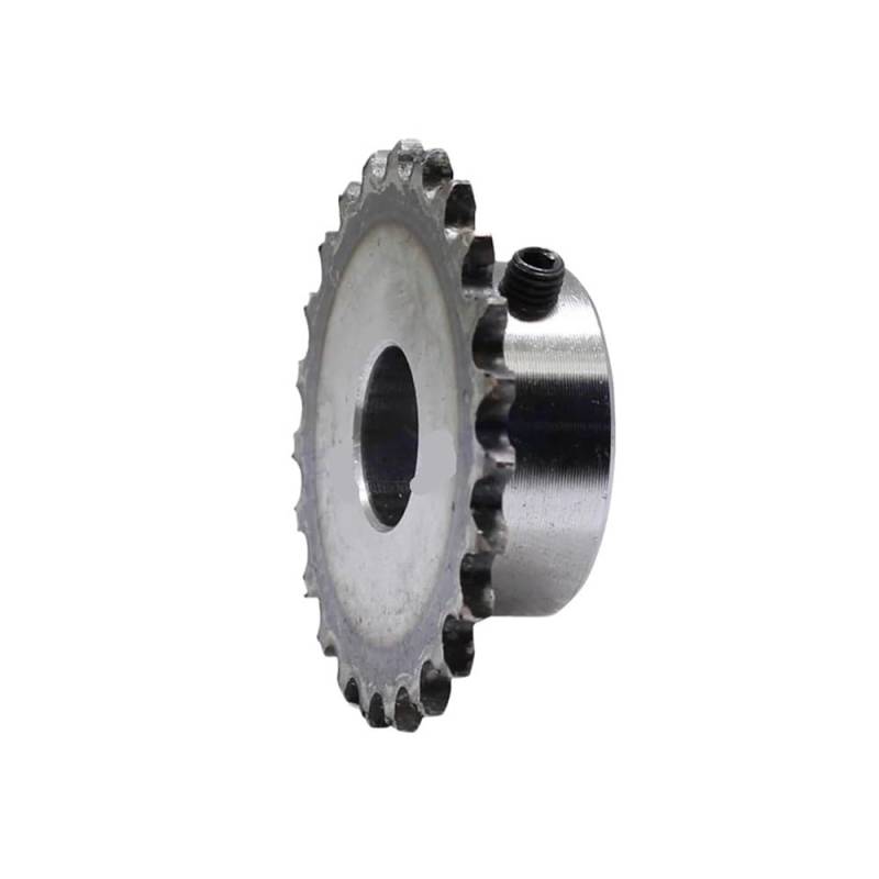 BPBZUTUMDZ 1 Stück 15-30 Zähne 04C Kettenrad 45# Stahl Industrielles Kettenrad M5 Schraubenlöcher Motorkettenantrieb Kettenrad Teilung 6,35 mm(Bore 12mm,25 Teeth) von BPBZUTUMDZ