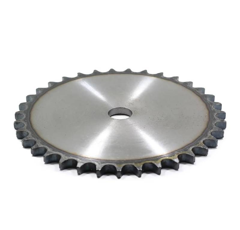 BPBZUTUMDZ 1 Stück 42–50 Zähne Prozessloch 08B Kettenantrieb Flachkettenrad Rollenkettenrad Teilung 12,7 mm Industriekettenrad aus Kohlenstoffstahl(42 Teeth(Bore 18mm) von BPBZUTUMDZ