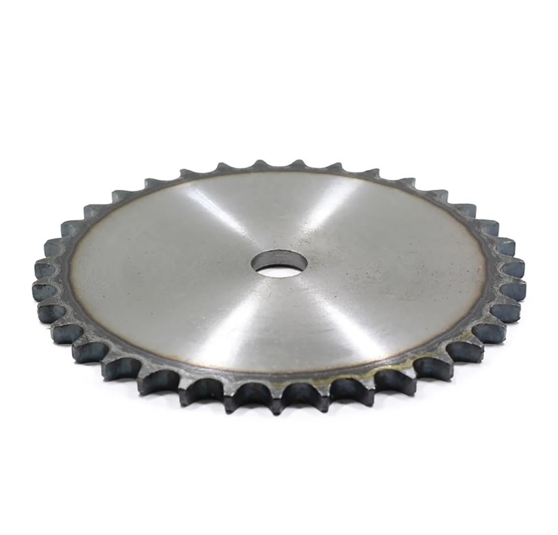 BPBZUTUMDZ 1 Stück 42–50 Zähne Prozessloch 08B Kettenantrieb Flachkettenrad Rollenkettenrad Teilung 12,7 mm Industriekettenrad aus Kohlenstoffstahl(43 Teeth(Bore 18mm) von BPBZUTUMDZ