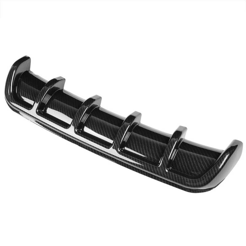 Auto Heckstoßstangendiffusor für CRZ 2010-2023 Heckspoiler Splitter Haifischflosse Stoßstangenlippenschutz Autozubehör D-Schwarz von BPKRMKJS