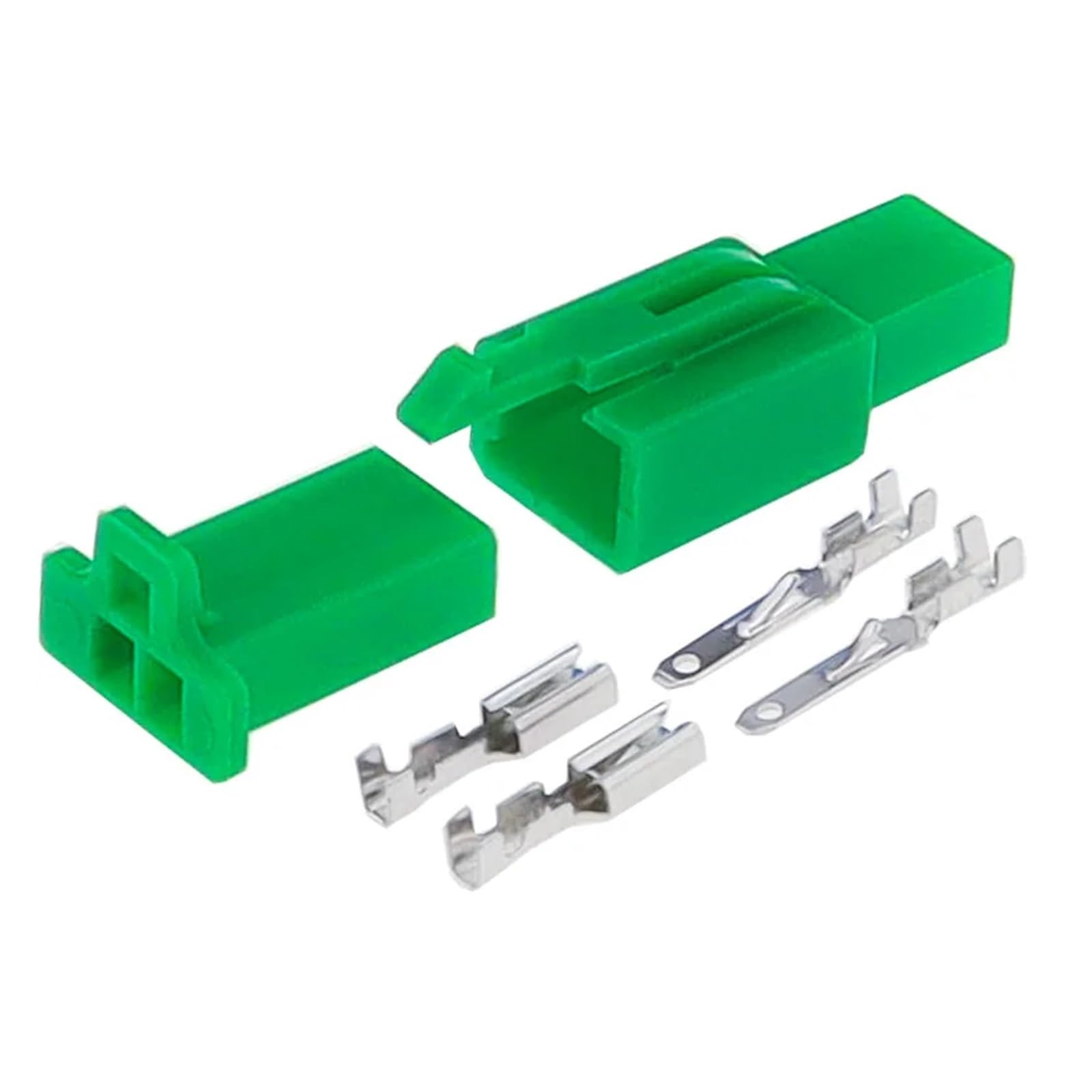 BQUIHGVF 1/5/10/20 Set Männlich Weiblich 2,8mm Serie Kabelbaum Motorrad Sensor Stecker Automotive Kabel Buchse 6030-2981 6040-2111(Vert,10Set) von BQUIHGVF