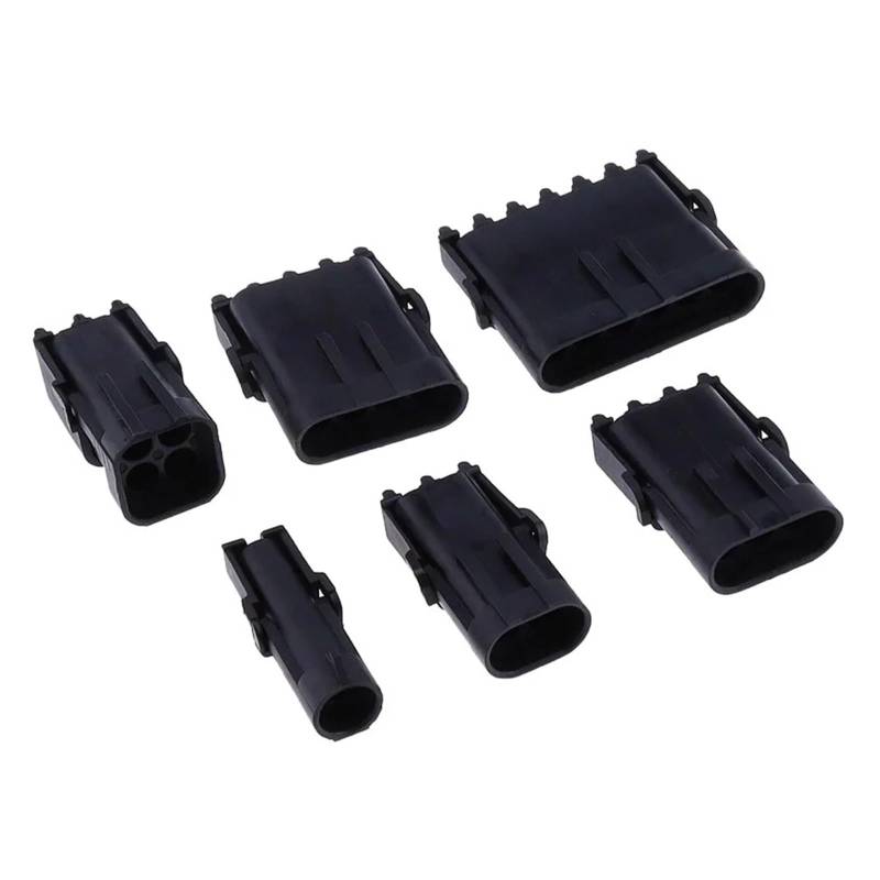 BQUIHGVF 1 Set 1 2 3 4 6 Pin Way GM Automotive Weiblich Männlich Wetter Pack Elektrische Buchse Stecker Automobil Anschlüsse(4PIN) von BQUIHGVF