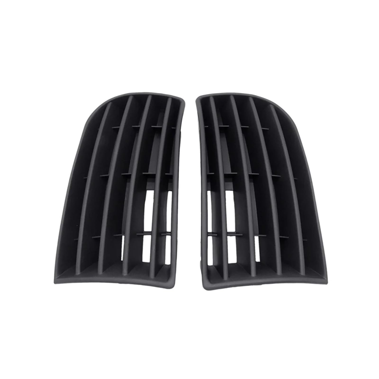 BRACES Auto-Frontstoßstange, Nebelscheinwerfer-Gitter ohne Löcher, Nebelscheinwerfer-Abdeckung, passend for VW Golf 5 MK5 2005–2009 Auto-Frontstoßstange, Nebelscheinwerfer-Kühlergril von BRACES