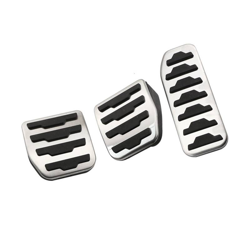 BRACES Bremspedal passend for Land Rover Discovery Sport Freelander 2 passend for Range Rover Evoque AT MT Getriebe Auto Gaspedal Kraftstoffkupplung bremspedal (Size : MT 3 pieces) von BRACES