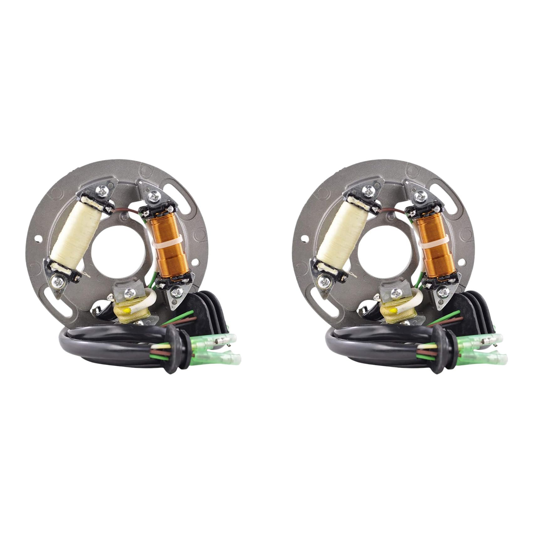 BRCUAT 2X Motorrad ZüNdung Stator Spule Motor Stator Spule für SJ650 SJ700 VX700 WR650 WB700 WB760 6R8-85560-00 von BRCUAT