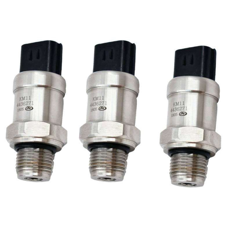 BRCUAT 3 x Baggerdrucksensor für EX200-2/3 EX300 2/3 4436271 KM16-S13 44-36-271 von BRCUAT