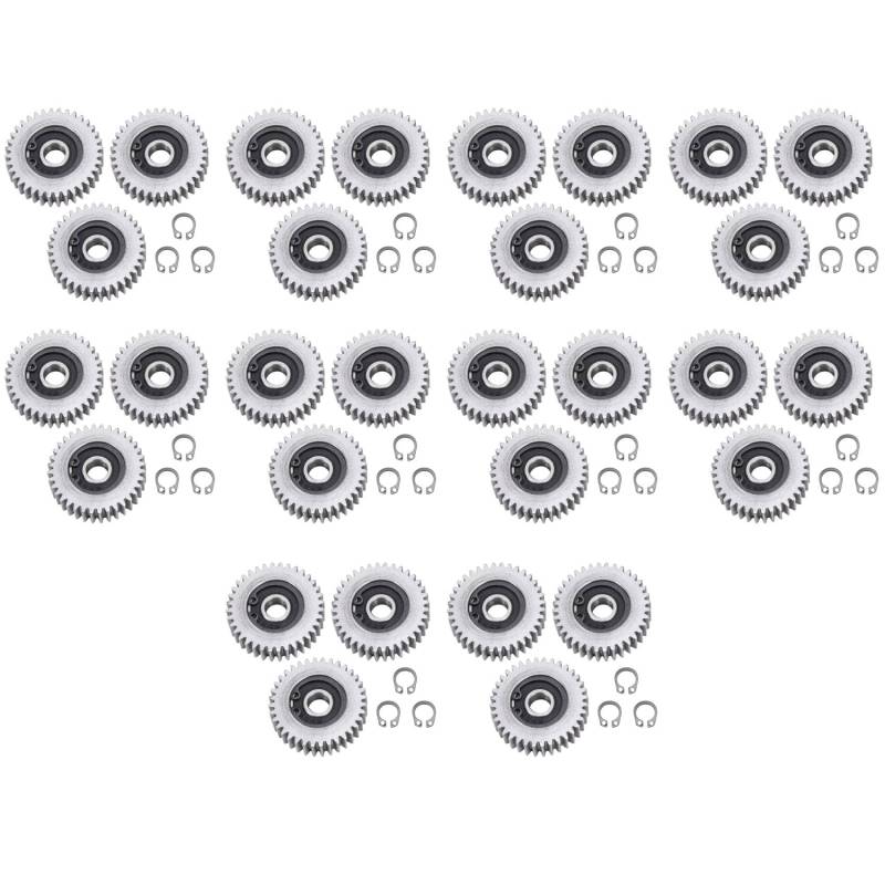 BRCUAT 30 Stück Getriebedurchmesser: 38 mm, 36 Zähne, Dicke: 12 mm, Elektrofahrzeug, Stahlgetriebe von BRCUAT