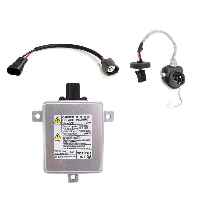 BRCUAT W3T19371 W3T15671 W3T16271 W3T20971 Xenon HID VorschaltgeräT mit ZüNder und Strom Kabel für 2006-2014 2004-2014 2007-2014 2007-2012 von BRCUAT