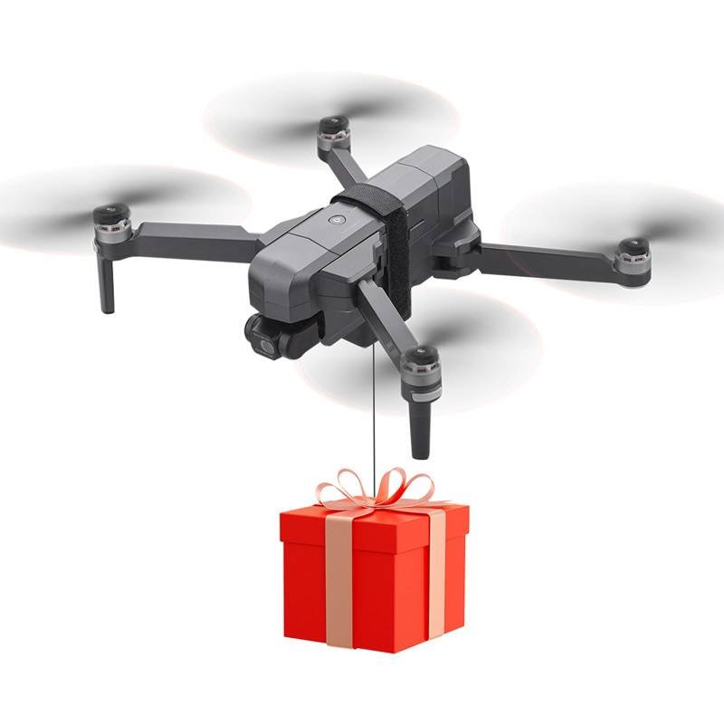 BRDRC Airdrop Payload System für DJI Mini 4 Pro/Mini 3 Pro/Air 3/Mavic 3 Pro Transport Release Delivery Drop Airdrop Angeln mit Köderfreigabe für Hochzeitsszene Angelköder & Rettungszubehör von BRDRC