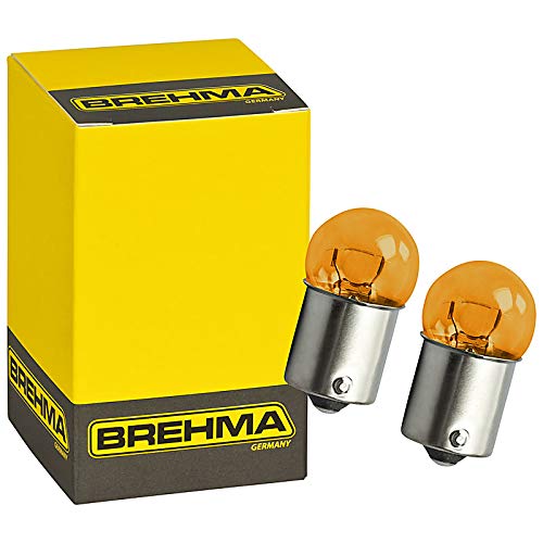 10x BREHMA RY10W Kugellampen BAU15s 12V 10W von BREHMA