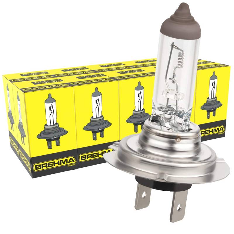 BREHMA 10x H7 Halogen Lampe Autolampe 24V 70W PX26d Scheinwerfer Lampe Ersatzlampen Abblendlicht Fernlicht Nebellicht von BREHMA