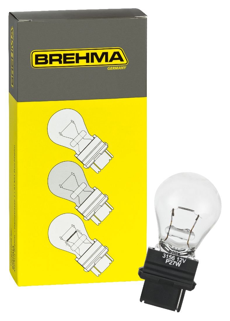 BREHMA 10er Set P27W W2,5x16q 12 Volt 27 Watt US Typ 3156 von BREHMA