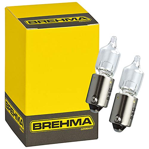 10x BREHMA H5W 12V 5W Halogen Innenraumbeleuchtung Ba9s 90638 von BREHMA