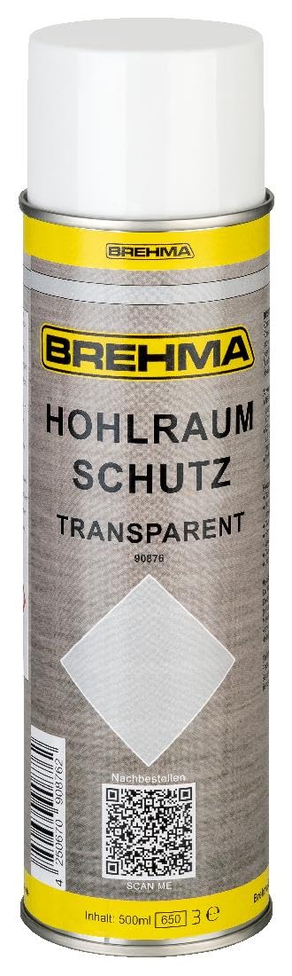 BREHMA Hohlraumschutz Hohlraumversiegelung transparent Spray 500ml von BREHMA