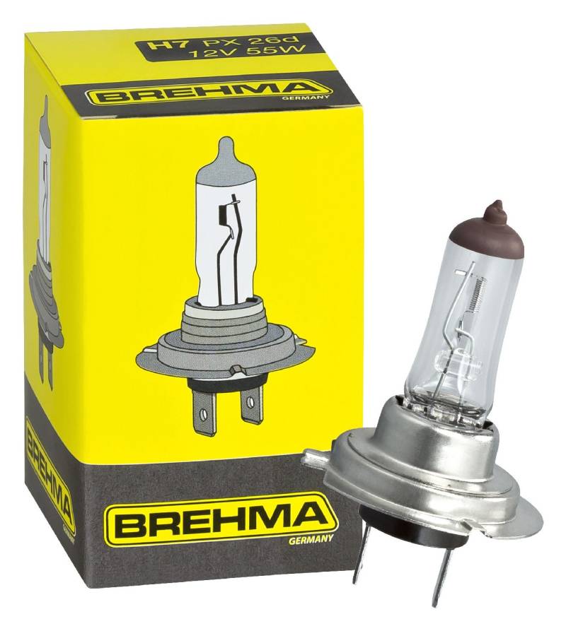 BREHMA H7 Halogen Lampe 12V 55W PX26d von BREHMA