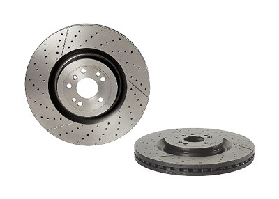 Brembo 2x Bremsscheibe für Mercedes-Benz von BREMBO