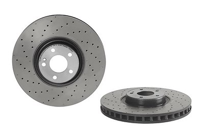 Brembo 2x Bremsscheibe für Mercedes-Benz von BREMBO