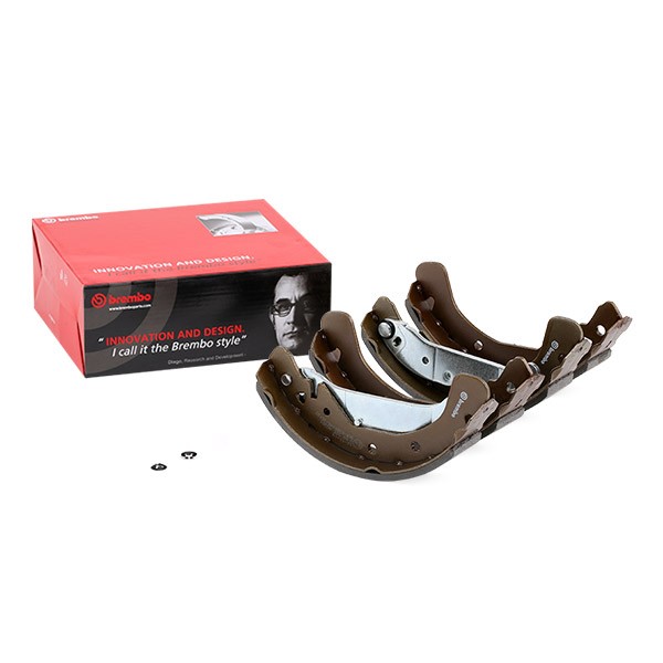 BREMBO Bremsbacken OPEL,VAUXHALL S 59 525 21019008,93170618,93171065 Trommelbremsbacken,Bremsbackensatz 93189978,1605064,1605969,93158369,9317065 von BREMBO